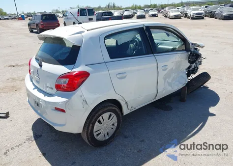 2018 Mitsubishi Mirage Es from USA, damaged, VIN ML32A3HJ4JH001940